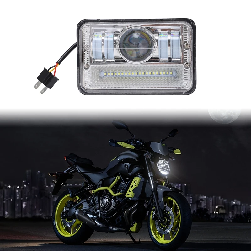 5 Inch Square Daytime Running Light Car Motorcycle Front Headlight DRL High Low Beam Flood Spotlights LED Work Light
5 Inch Square Daytime Running Light Car Motorcycle Front Headlight DRL High Low Beam Flood Spotlights LED Work Light