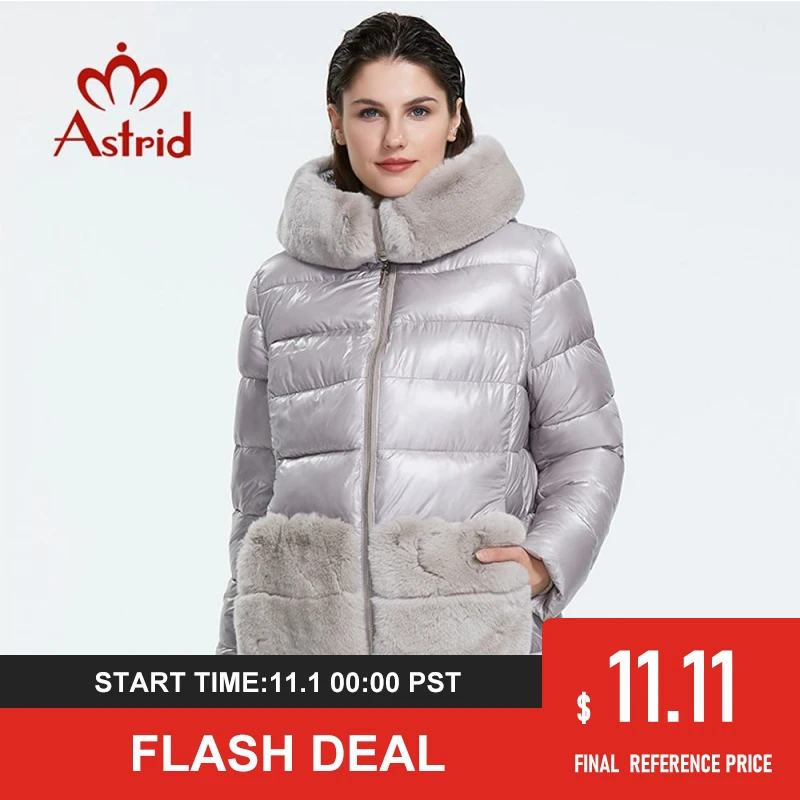 Astrid 2021 Winter new arrival down jacket women with a fur collar outerwear high quality short light color winter coat FR-2022
Astrid 2021 Winter new arrival down jacket women with a fur collar outerwear high quality short light color winter coat FR-2022
