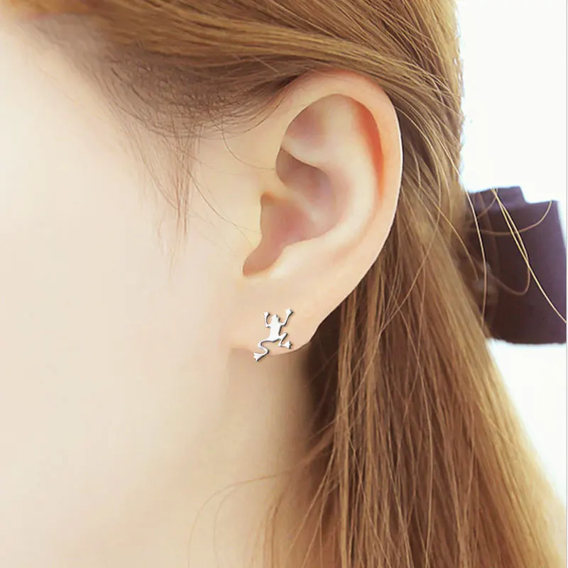 Wholesale Earrings 10pairs Cartoon Frog Stud Earring Lovely Stainless Steel Studs Earings Jewelry For Kids Women Girls Gift
Wholesale Earrings 10pairs Cartoon Frog Stud Earring Lovely Stainless Steel Studs Earings Jewelry For Kids Women Girls Gift