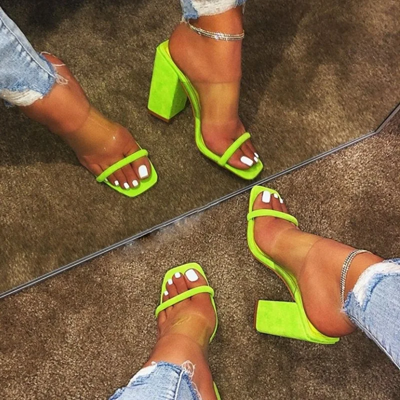 Transparent Strap Slippers Female Shoes Middle Heels Comfortable New Summer Women Shoes Woman Fashion Cool Clear Slides Pumps
Transparent Strap Slippers Female Shoes Middle Heels Comfortable New Summer Women Shoes Woman Fashion Cool Clear Slides Pumps