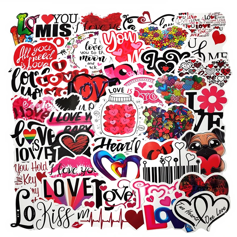 Наклейки с надписью «I Love You Heart» для скейтборда, гитары, ноутбука, чемодана, 10/30/50 шт.
Наклейки с надписью «I Love You Heart» для скейтборда, гитары, ноутбука, чемодана, 10/30/50 шт.