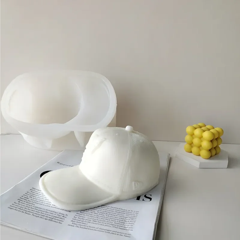 Hat Shaped Silicone Candle Mold DIY Home Decoration Plaster Resin Mold Team Baseball Cap Mould Candle Making Supplies
Hat Shaped Silicone Candle Mold DIY Home Decoration Plaster Resin Mold Team Baseball Cap Mould Candle Making Supplies