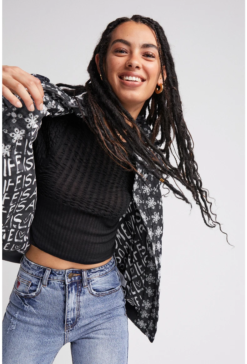 Женская хлопковая куртка с вышивкой DESIGUAL, новый весенний жакет с воротником-стойкой и длинным рукавом, 2022
Женская хлопковая куртка с вышивкой DESIGUAL, новый весенний жакет с воротником-стойкой и длинным рукавом, 2022