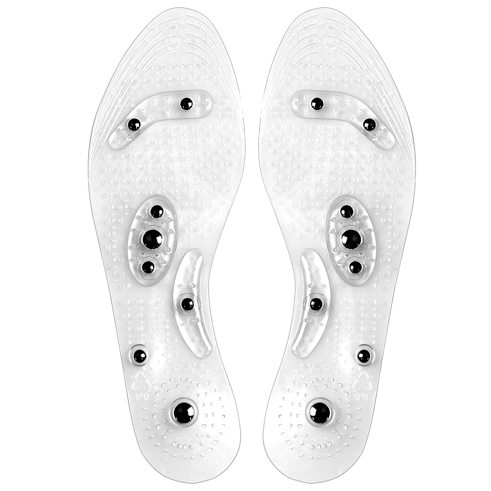 Magnetic Therapy Foot Acupressure Massage Insoles Air Shock Absorption Cushion Padding Plantar Pain Relief Slimming Insole
Magnetic Therapy Foot Acupressure Massage Insoles Air Shock Absorption Cushion Padding Plantar Pain Relief Slimming Insole