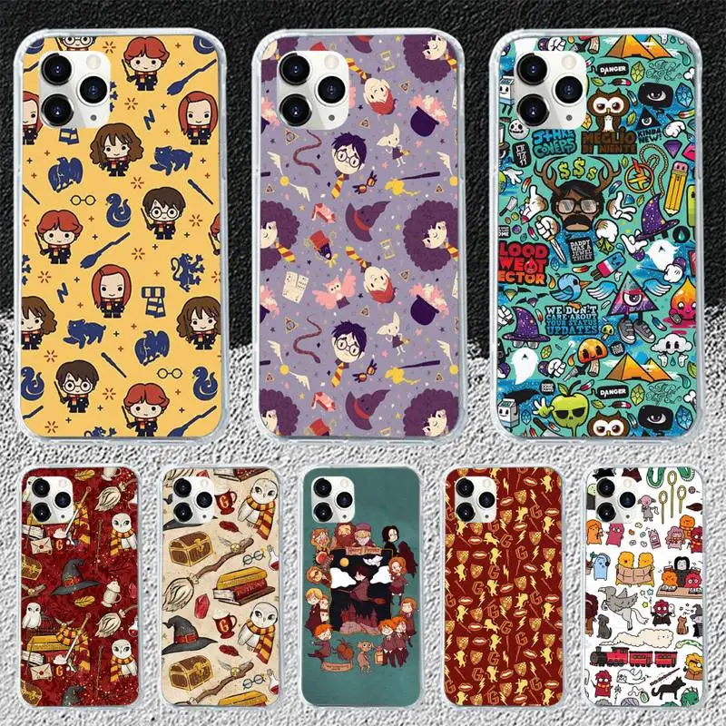 Movie Harries Potters cartoon Phone Case for iphone 12 13 Mini SE 2020 6 6S Plus 7 8 Plus X XR XS 11 Pro Max Fundas Coque cover
Movie Harries Potters cartoon Phone Case for iphone 12 13 Mini SE 2020 6 6S Plus 7 8 Plus X XR XS 11 Pro Max Fundas Coque cover