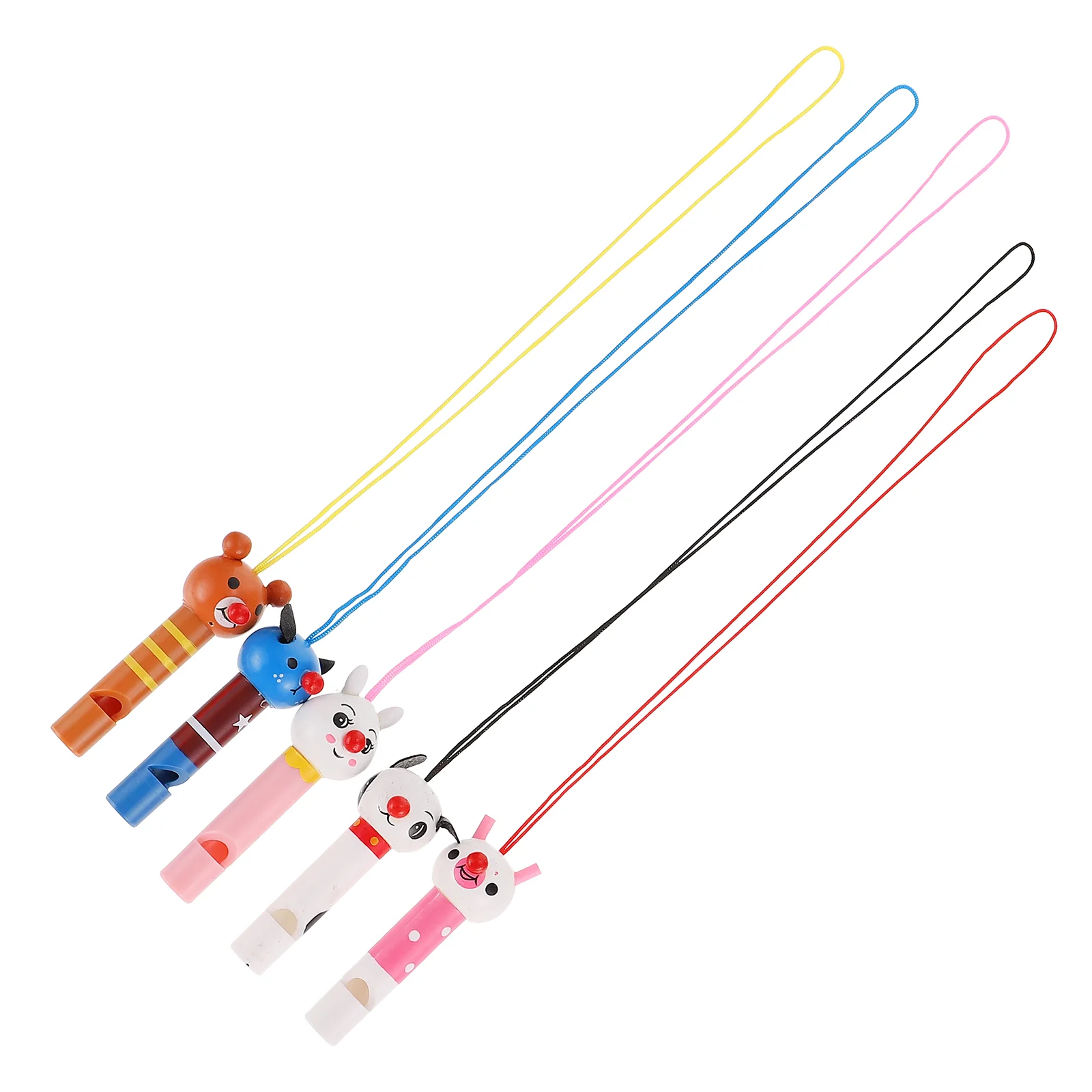 5Pcs Lovley Cartoon Whistle Wooden Whistles Toys Musical Instrument Gift (Random Style) Instruments
5Pcs Lovley Cartoon Whistle Wooden Whistles Toys Musical Instrument Gift (Random Style) Instruments