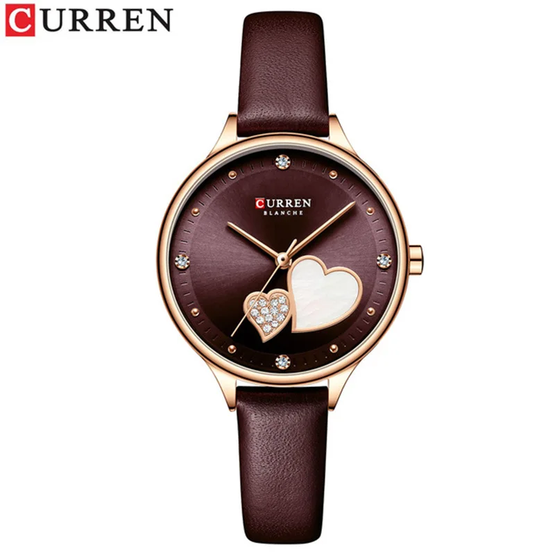 

Curren/Karray 9077 Ms. Small Dial Simple Watch Circle Whenea Waterproof Women's quartz watch