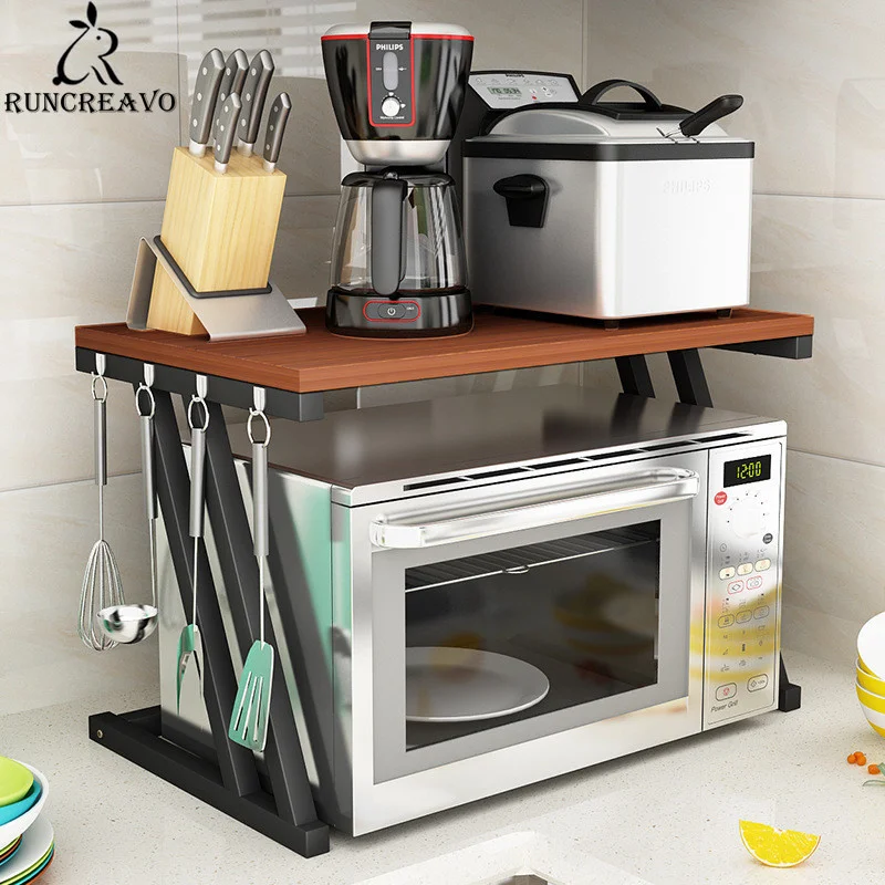 Metal Microwave Oven Shelf Rack Spice Organizer Multifunctional Desktop Double Layers Kitchen Storage Holder for Oven Storage
Metal Microwave Oven Shelf Rack Spice Organizer Multifunctional Desktop Double Layers Kitchen Storage Holder for Oven Storage