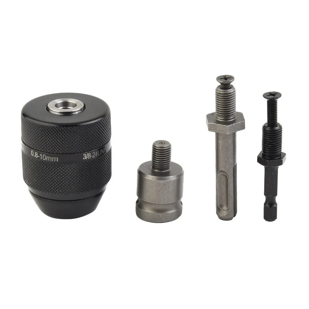 4pcs 0.8-10 Mm 3/8-24UNF Connection Thread Drill Chuck Adapter SDS Plus Adapter For Rotary Hammer/Hammer Drill
4pcs 0.8-10 Mm 3/8-24UNF Connection Thread Drill Chuck Adapter SDS Plus Adapter For Rotary Hammer/Hammer Drill