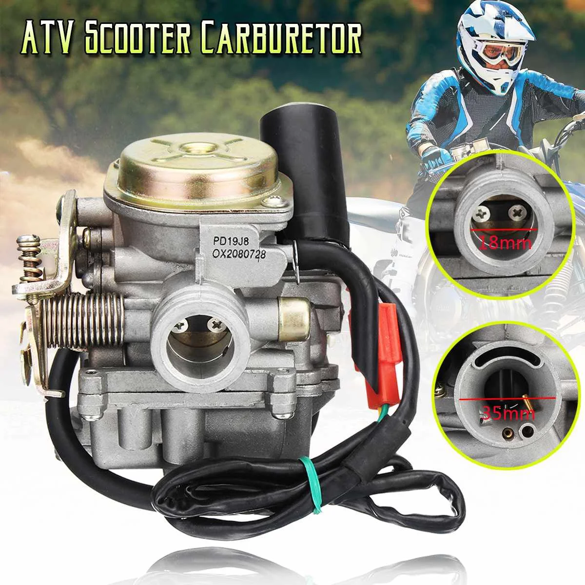 Motorcycle Carburetor 18mm Carburedor For 4 Stroke Engine 50CC 60CC 70CC 80CC For Atv Scooter GY6 Carburetor Sport 18mm 139 QMB
Motorcycle Carburetor 18mm Carburedor For 4 Stroke Engine 50CC 60CC 70CC 80CC For Atv Scooter GY6 Carburetor Sport 18mm 139 QMB