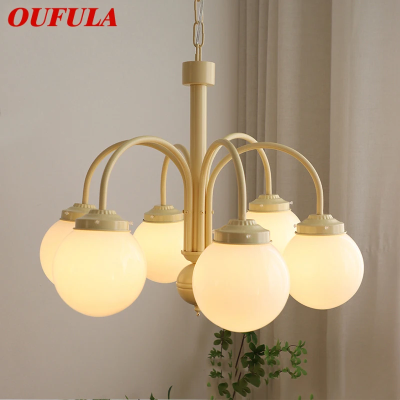 OUFULA Nordic Chandeliers LED Retro Simple Hanging lights Creative Glass Pendant Lamp For Home Living Dining Bedroom
OUFULA Nordic Chandeliers LED Retro Simple Hanging lights Creative Glass Pendant Lamp For Home Living Dining Bedroom