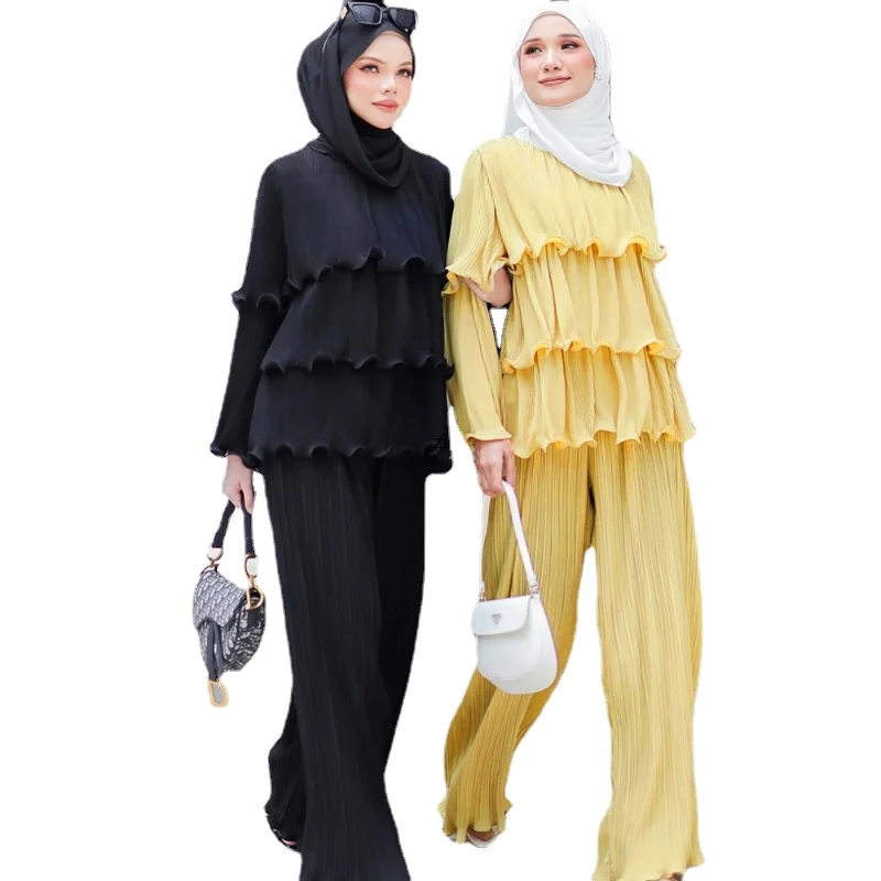 Eid Mubarek мусульманские комплекты из двух частей Abaya Турция хиджаб топы и брюки Caftan caftans мусульманские Abaya s для женщин мусульманские комплекты
Eid Mubarek мусульманские комплекты из двух частей Abaya Турция хиджаб топы и брюки Caftan caftans мусульманские Abaya s для женщин мусульманские комплекты