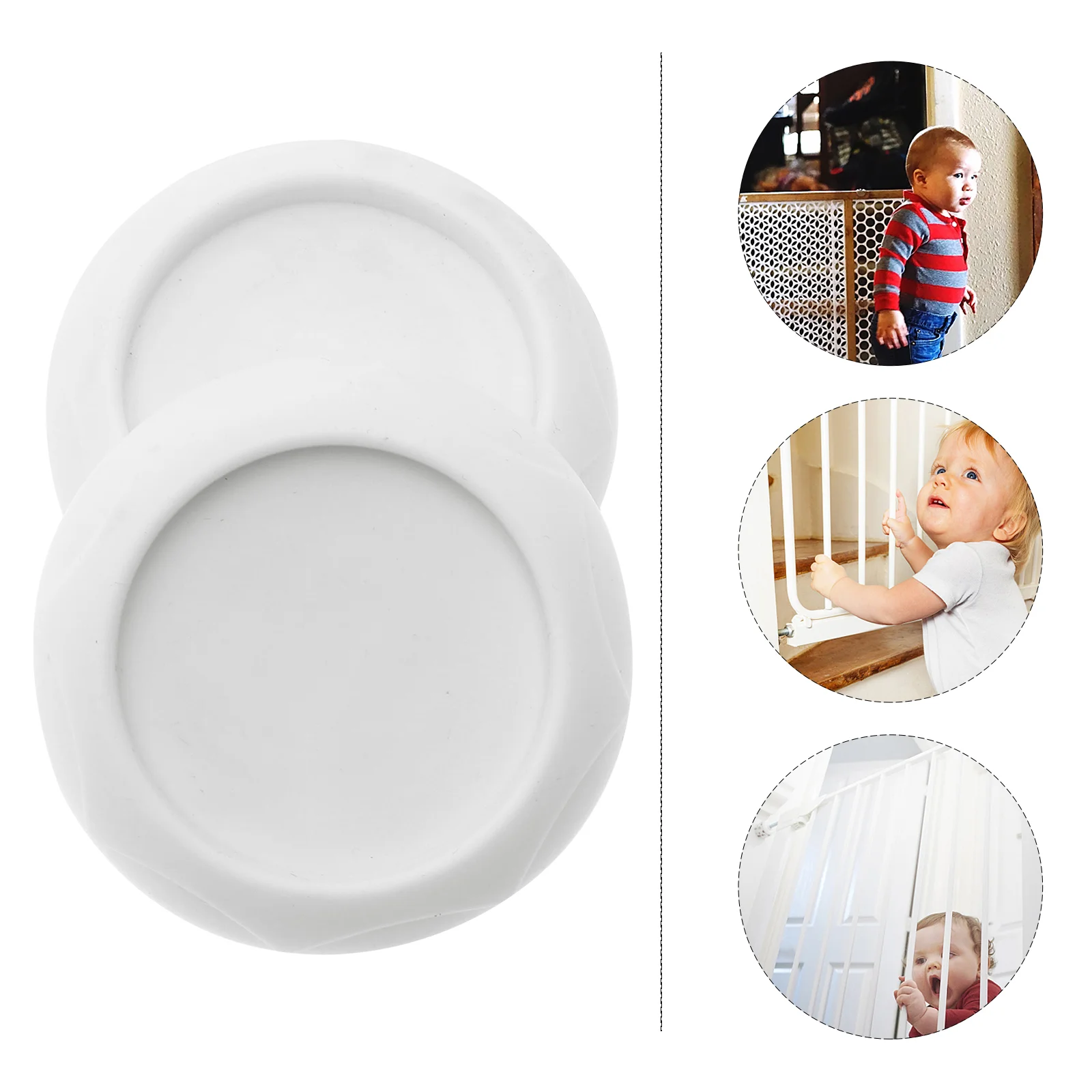 2pcs Infant Gate Wall Protectors Cup Pad for Pressure Mounted Gate Gate Indoor Safety Gates Fit for Bottom of Doorway
2pcs Infant Gate Wall Protectors Cup Pad for Pressure Mounted Gate Gate Indoor Safety Gates Fit for Bottom of Doorway