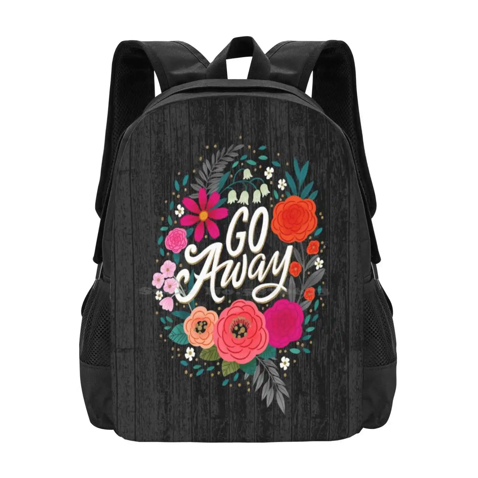 Go Away School Bags Travel Laptop Backpack Go Away Flowers Floral Get Lost Bugger Off Sod Off Modern Farmhouse
Go Away School Bags Travel Laptop Backpack Go Away Flowers Floral Get Lost Bugger Off Sod Off Modern Farmhouse
