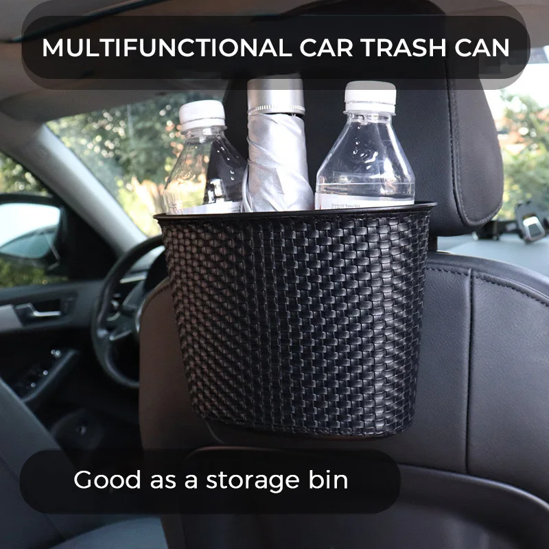 Vehicle Mounted Leather Garbage Can Car Trash Can Car Seat Back Storage Car Storage Box Folding Automotive Supplies
Vehicle Mounted Leather Garbage Can Car Trash Can Car Seat Back Storage Car Storage Box Folding Automotive Supplies