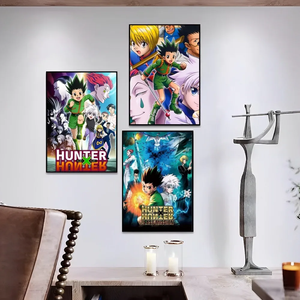 Hunter x Hunter Poster Self-adhesive Art Poster Retro Kraft Paper Sticker DIY Room Bar Cafe Vintage Decorative Painting
Hunter x Hunter Poster Self-adhesive Art Poster Retro Kraft Paper Sticker DIY Room Bar Cafe Vintage Decorative Painting