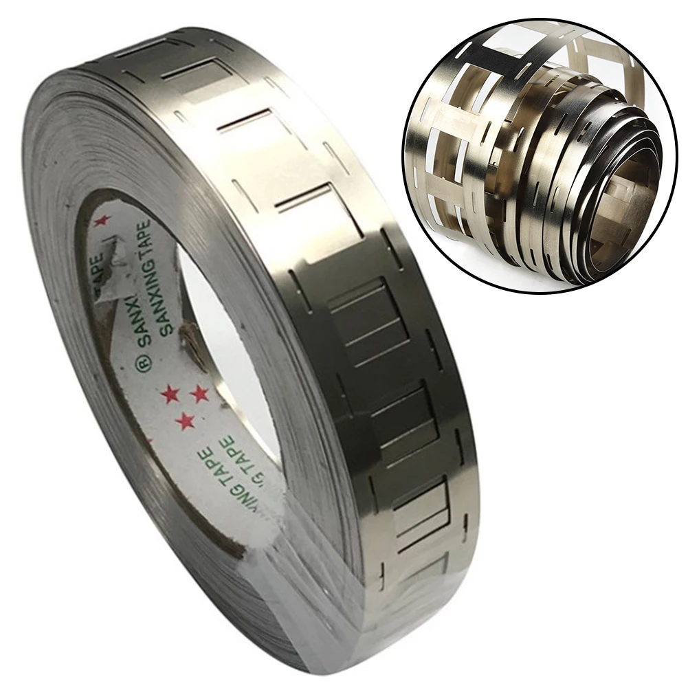 1 Roll Lithium Battery Nickel Strip Tape Sheet Nickel Plated Steel Belt 5M 2P 21700 For Electric Vacuum Power Tools Accessories
1 Roll Lithium Battery Nickel Strip Tape Sheet Nickel Plated Steel Belt 5M 2P 21700 For Electric Vacuum Power Tools Accessories