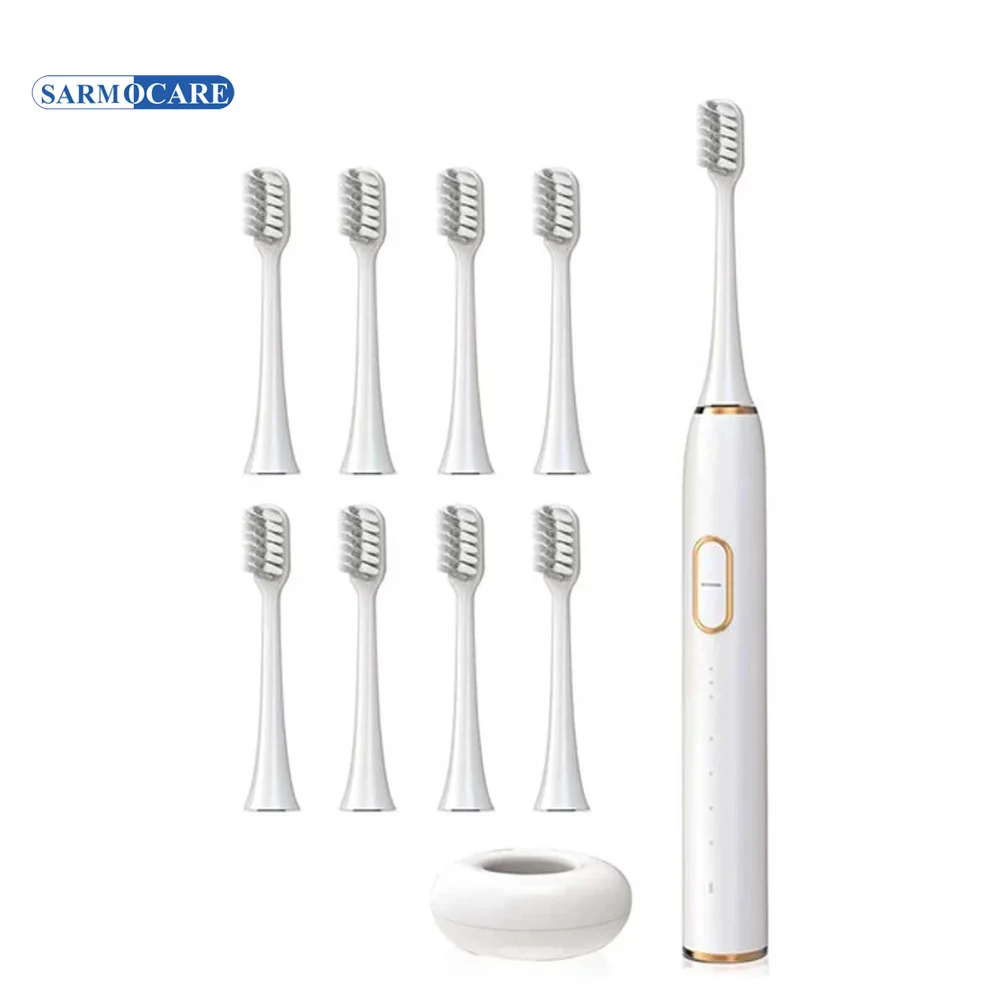 Sonic Electric Toothbrush USB Wireless Charge Base Teeth Whitening Ultrasonic Vibration Oral Cleaner Brush Replacement Heads Set
Sonic Electric Toothbrush USB Wireless Charge Base Teeth Whitening Ultrasonic Vibration Oral Cleaner Brush Replacement Heads Set