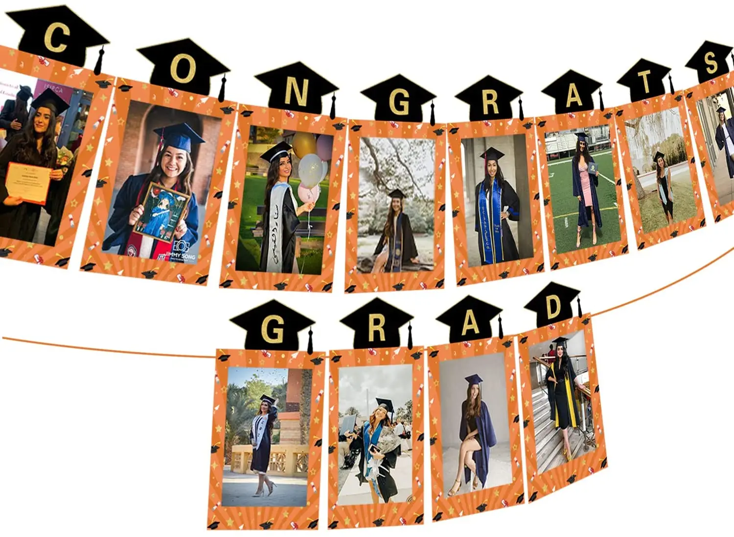 JOLLYBOOM Graduation Photo Banner Orange 2023 Congrats Grad Party Decor Bunting Banner Supplies for Senior High School College
JOLLYBOOM Graduation Photo Banner Orange 2023 Congrats Grad Party Decor Bunting Banner Supplies for Senior High School College