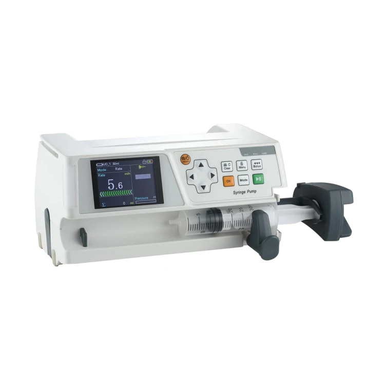 CE Certified Automatic Medical Injection Syringe Pump Electric Portable Syringe Pump For ICU
CE Certified Automatic Medical Injection Syringe Pump Electric Portable Syringe Pump For ICU
