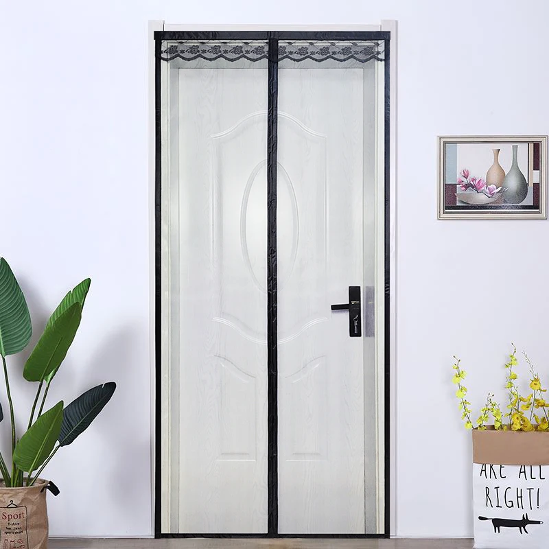 

Mosquito Net Magnetic Doors Curtains Fly Screen For Living Room Fiberglass Anti Mosquito Door Mesh Partition for Kitchen Bedroom