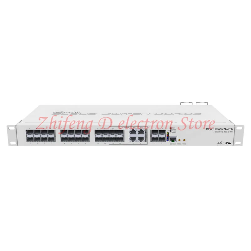 

MikroTik CRS328-4C-20S-4S+RM 10 Gigabit Optical Port Redundant Power Intelligent Rack Switch