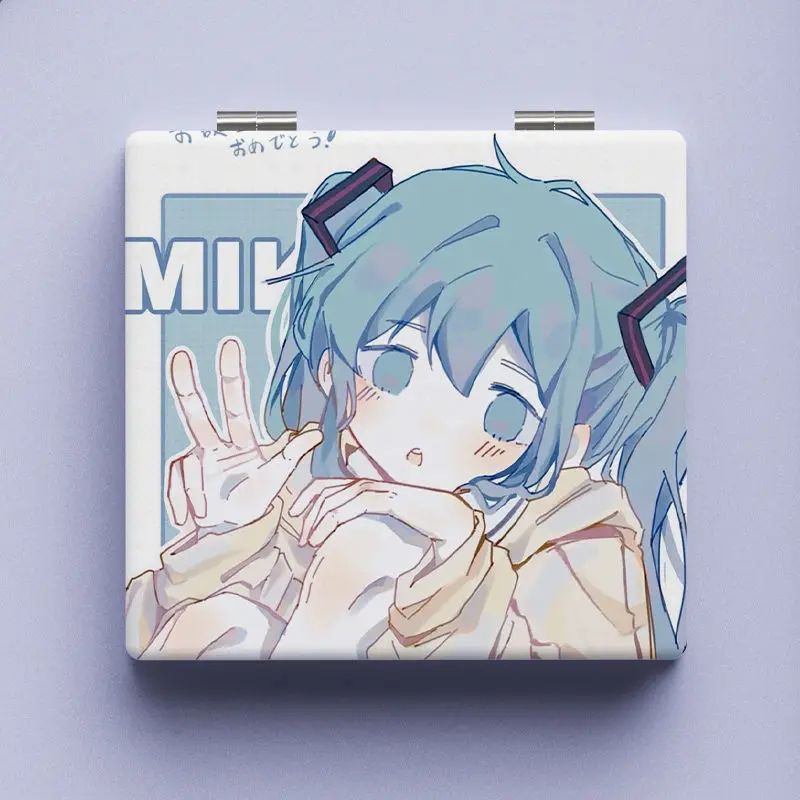 Hatsune Miku кавайное зеркало для макияжа мини зеркало Портативное двухстороннее складное зеркало для макияжа дамское зеркало с защитой от паде...
Hatsune Miku кавайное зеркало для макияжа мини зеркало Портативное двухстороннее складное зеркало для макияжа дамское зеркало с защитой от паде...