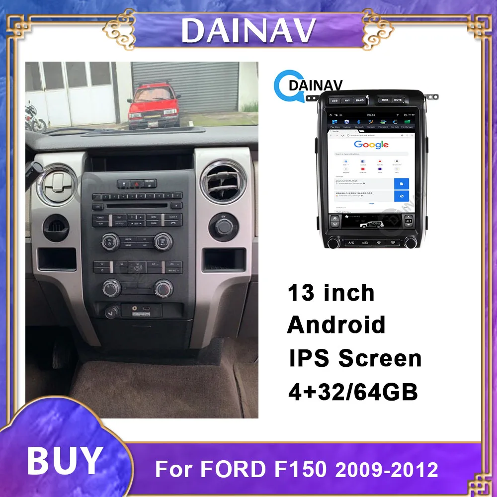 Telsa Style Android Car Multimedia DVD Player GPS Navigation For ford f150 xlt 4x2 2009 Car Audio Radio Stereo
Telsa Style Android Car Multimedia DVD Player GPS Navigation For ford f150 xlt 4x2 2009 Car Audio Radio Stereo