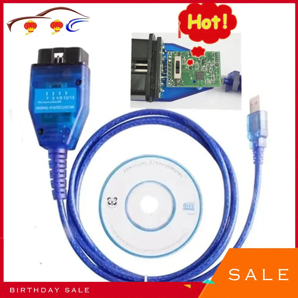 Диагностический кабель FTDI для интерфейса Vag Usb + Fiat Ecu 
Диагностический кабель FTDI для интерфейса Vag Usb + Fiat Ecu