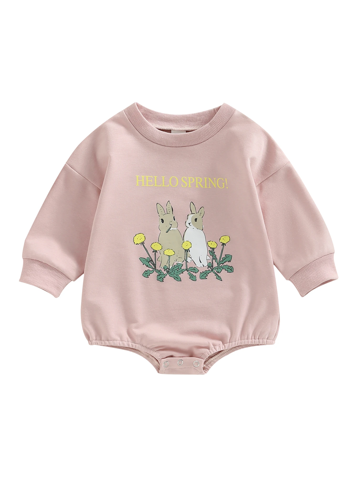 Newborn Baby Girl Boy Easter Romper Cute Rabbit Letter Print Patchwork Long Sleeve Jumpsuit Bodysuit Bunny
Newborn Baby Girl Boy Easter Romper Cute Rabbit Letter Print Patchwork Long Sleeve Jumpsuit Bodysuit Bunny