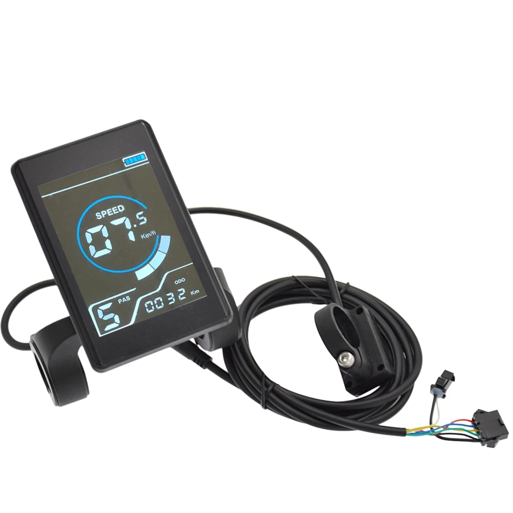 Assistant Sensor Display Six Core Bike Speedometer LCD Display ABS Shell Color Screen Waterproof Head USB Charging Port
Assistant Sensor Display Six Core Bike Speedometer LCD Display ABS Shell Color Screen Waterproof Head USB Charging Port