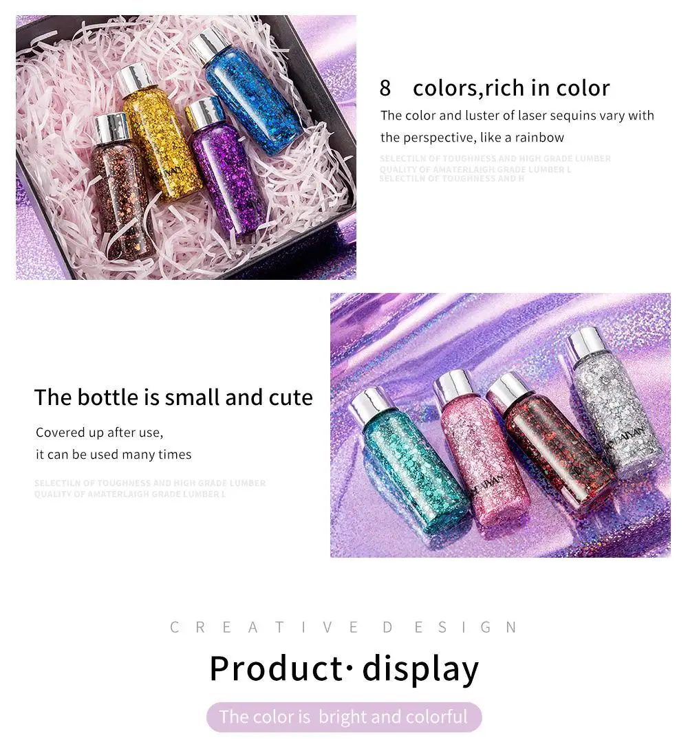 9 Colors Diamond Shimmer Waterproof Liquid Glitter Eyeliner Eyeshadow Shiny Metallic Eyeliner Pen Gel Eye Beauty Women Makeup
9 Colors Diamond Shimmer Waterproof Liquid Glitter Eyeliner Eyeshadow Shiny Metallic Eyeliner Pen Gel Eye Beauty Women Makeup