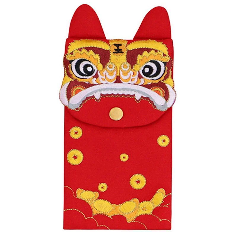 1Pcs 2022 Tiger Year Canvas Embroidery Red Packets Spring Festival New Year's Gift Red Envelope
1Pcs 2022 Tiger Year Canvas Embroidery Red Packets Spring Festival New Year's Gift Red Envelope