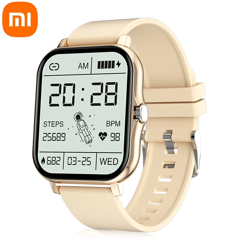 Xiaomi Smart Watch Full Touch Woman Bluetooth Call Waterproof Heart Rate Fitness Tracker Smartwatch Men For Android Ios Phone
Xiaomi Smart Watch Full Touch Woman Bluetooth Call Waterproof Heart Rate Fitness Tracker Smartwatch Men For Android Ios Phone