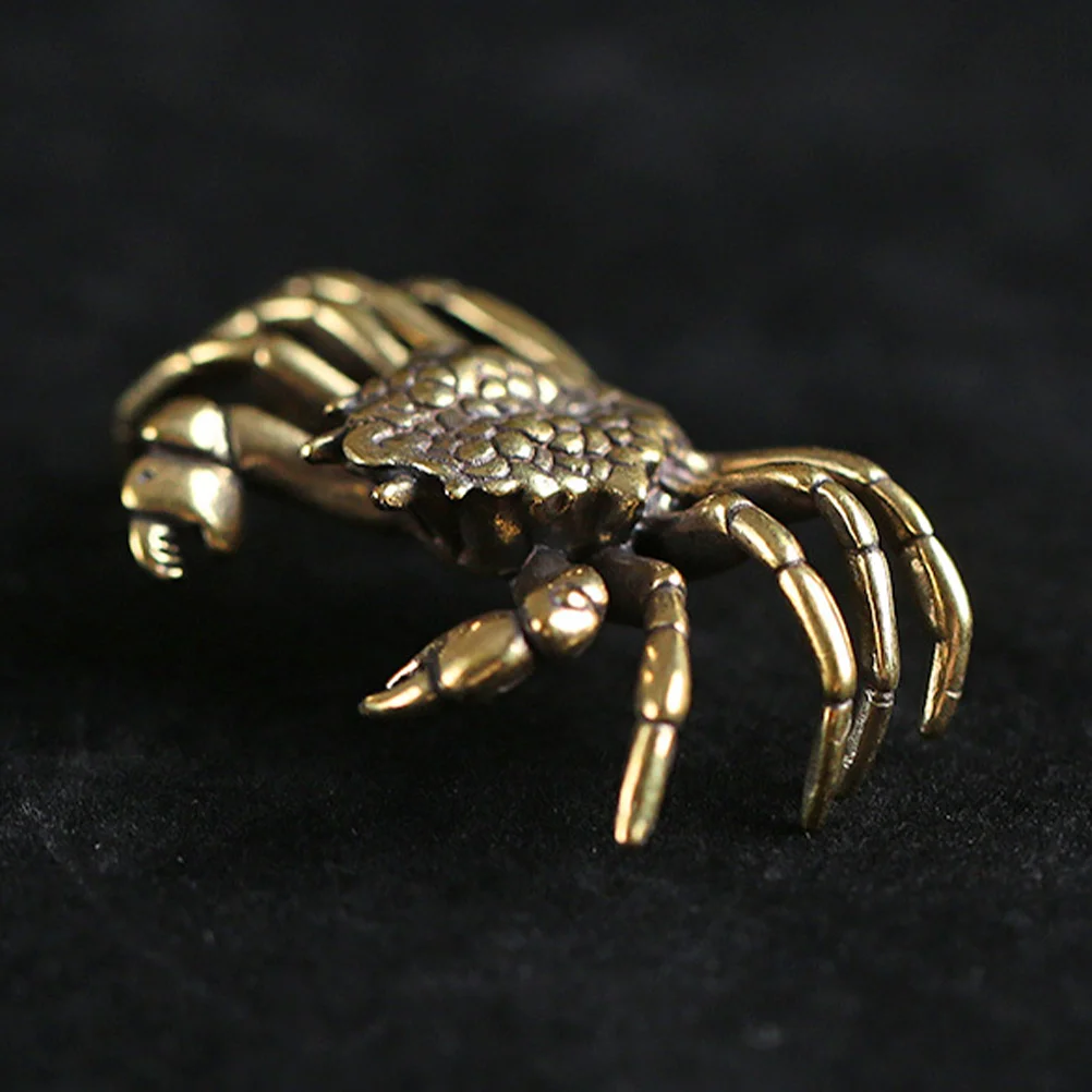 Brass Crab Figurine Ornament Retro Decor Crafts Vintage Desktop Decoration Tea Ceremony
Brass Crab Figurine Ornament Retro Decor Crafts Vintage Desktop Decoration Tea Ceremony