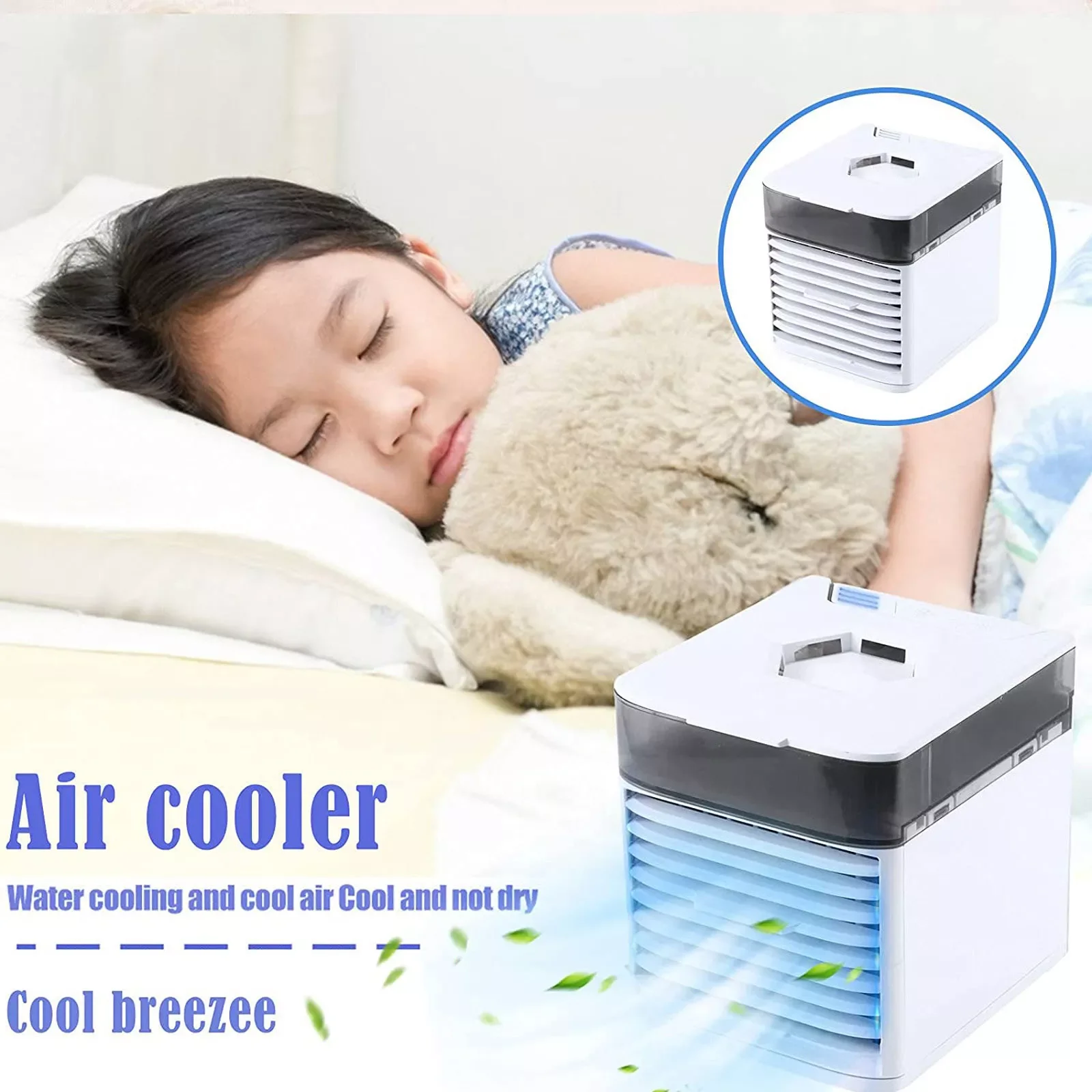 Home Mini Air Conditioner Fan Portable Air Cooler Usb Personal Space Cooler Fan Air Cooling Fan Rechargeable Fans Desk#db4
Home Mini Air Conditioner Fan Portable Air Cooler Usb Personal Space Cooler Fan Air Cooling Fan Rechargeable Fans Desk#db4