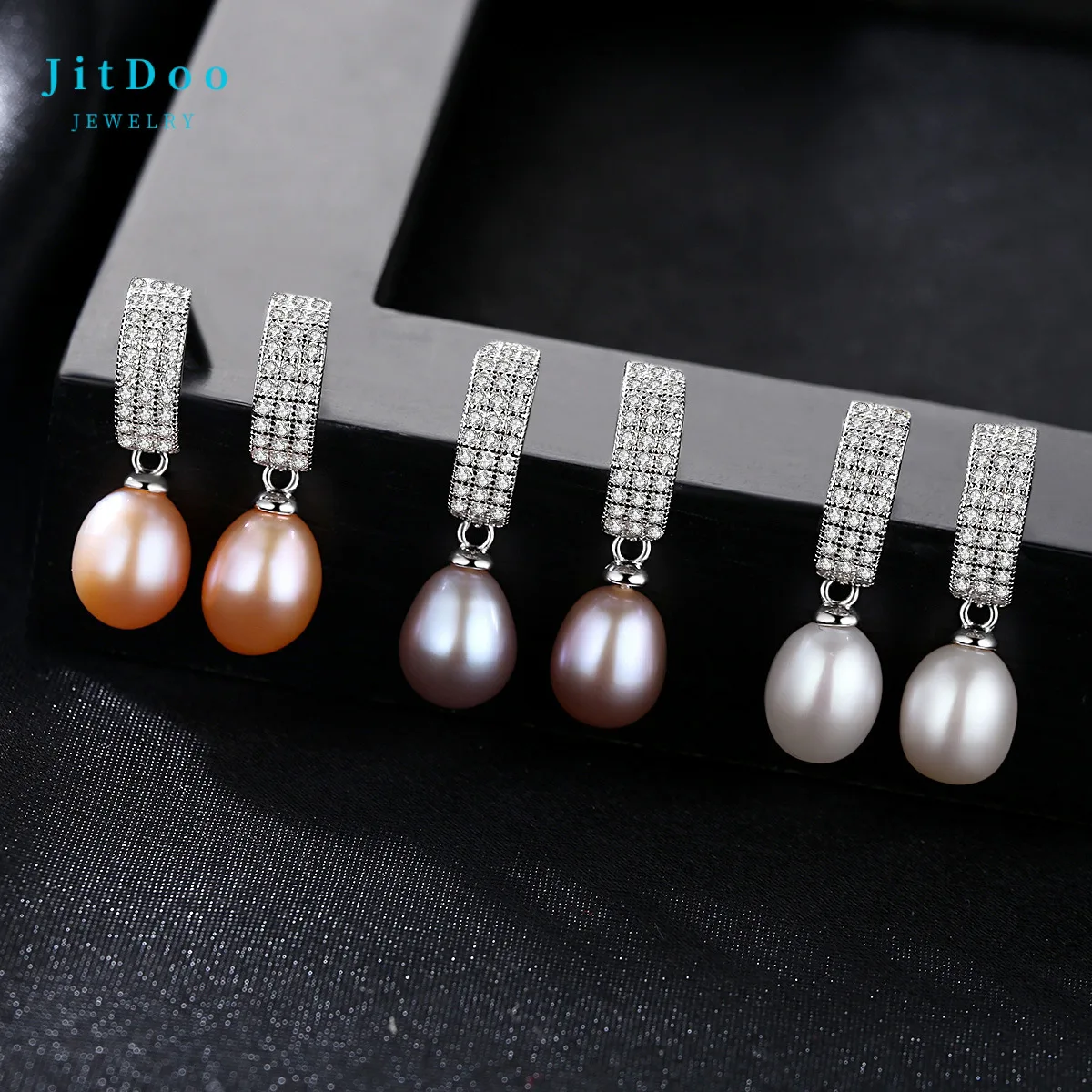 JitDoo Classic Earrings S925 Silver Freshwater Pearl Fashion Simple Delicate Female Earring for Party Gift Top Quality Jewelry
JitDoo Classic Earrings S925 Silver Freshwater Pearl Fashion Simple Delicate Female Earring for Party Gift Top Quality Jewelry