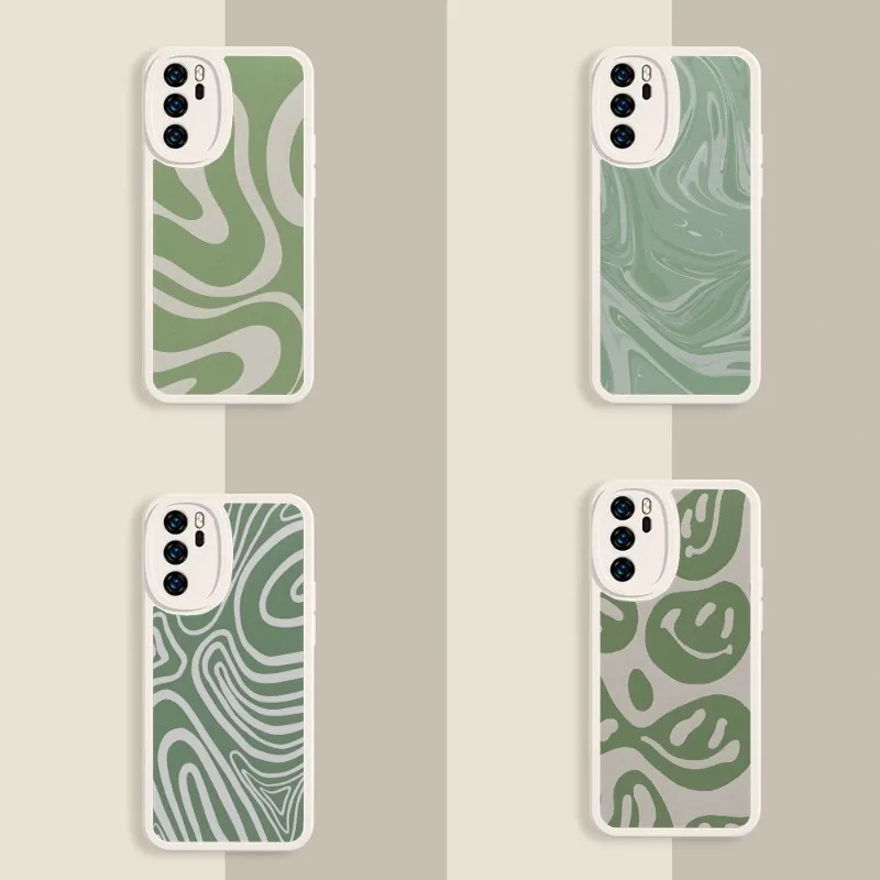 Sage Green Swirl Aesthetic Phone Case Lambskin For Huawei MATE 30 40 P30 P50 P40 Y70 10Z NOVA9 10Z 9Z Luxury Mobile Cover
Sage Green Swirl Aesthetic Phone Case Lambskin For Huawei MATE 30 40 P30 P50 P40 Y70 10Z NOVA9 10Z 9Z Luxury Mobile Cover