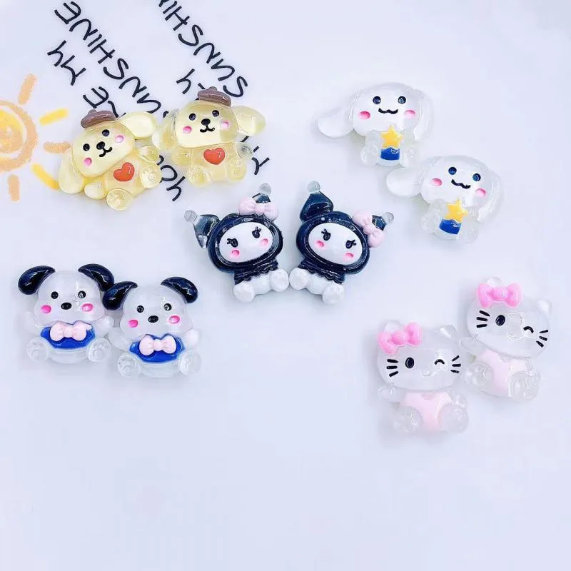 5Pcs Kawaii Kuromi Cinnamoroll Sanrio Anime Cute Hello Kitty Pachacco Cartoon Sweet Hairpin Phone Case Patch Toys for Girls
5Pcs Kawaii Kuromi Cinnamoroll Sanrio Anime Cute Hello Kitty Pachacco Cartoon Sweet Hairpin Phone Case Patch Toys for Girls