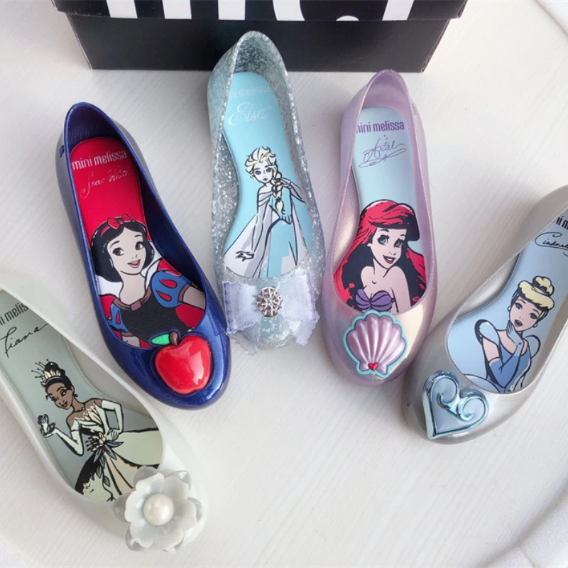 Disney Princess Girl Summer Classic Ballet Cartoon Girl Casual Shoes Frozen Elsa Melissa Jelly Shell Shoe Non-slip Kids Toddler
Disney Princess Girl Summer Classic Ballet Cartoon Girl Casual Shoes Frozen Elsa Melissa Jelly Shell Shoe Non-slip Kids Toddler
