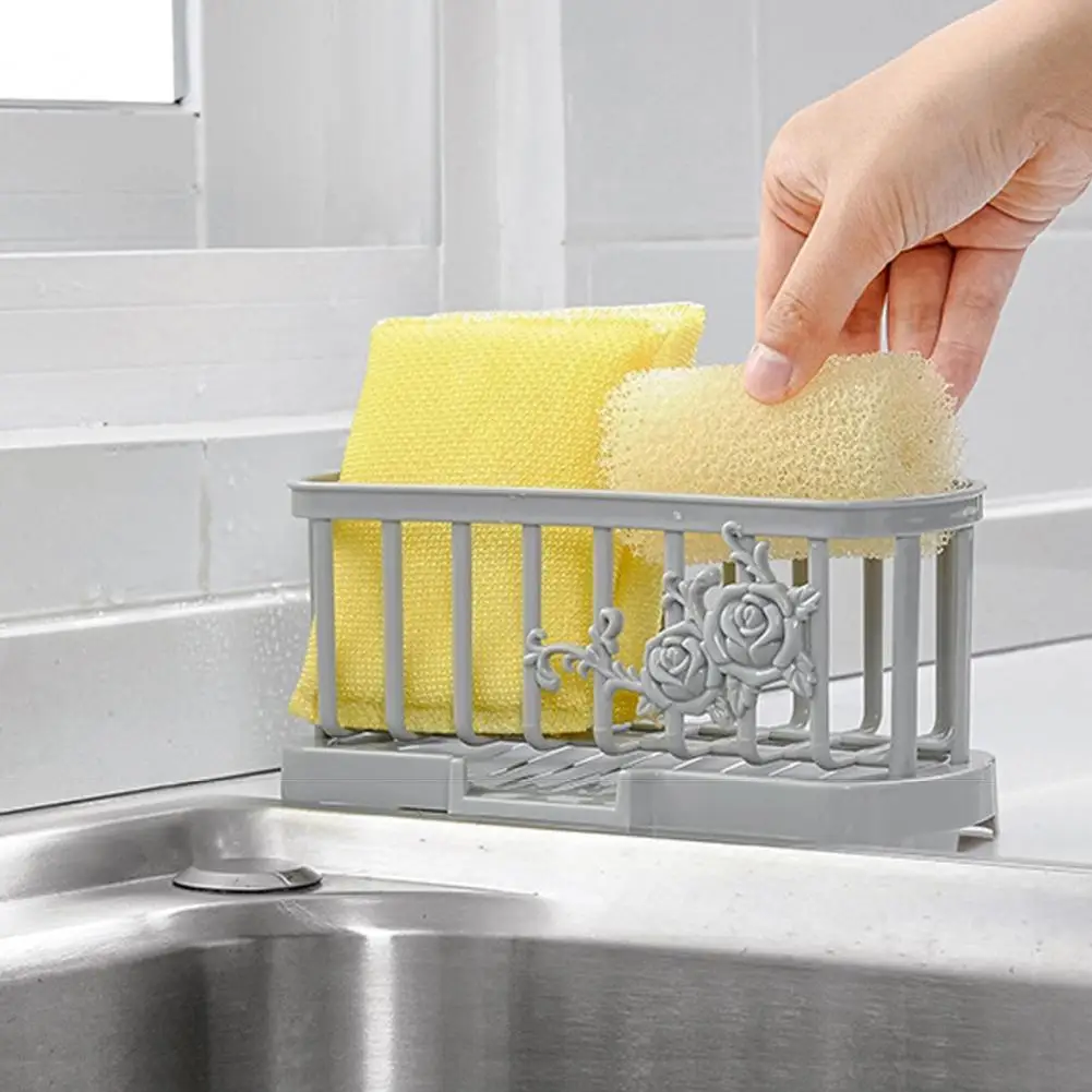 Durable Helpful Sink Cleaning Cloth Soap Rack ABS Sink Holder Convenient for Household
Durable Helpful Sink Cleaning Cloth Soap Rack ABS Sink Holder Convenient for Household