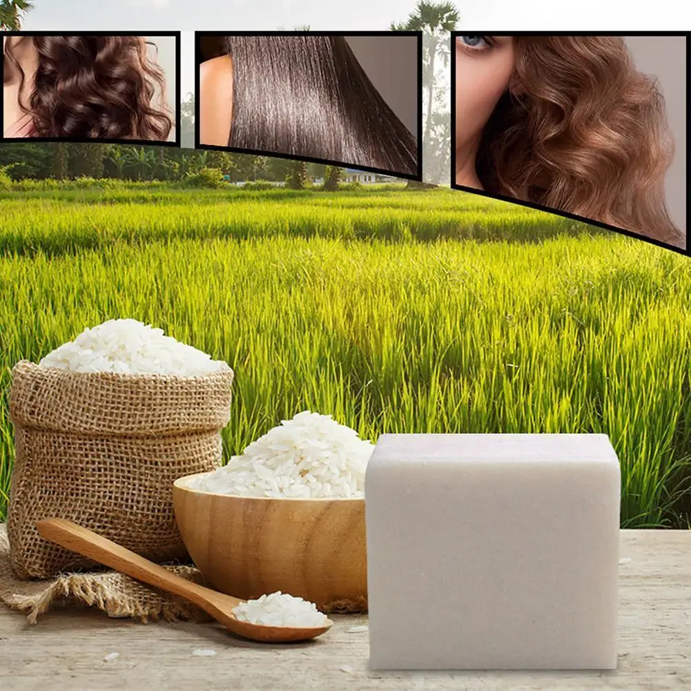 Shampoo Conditioner Bath Bar Soap Hand-made Conditioner Using Rice Care Natural Ingredients Hair Water Bar And P3s8
Shampoo Conditioner Bath Bar Soap Hand-made Conditioner Using Rice Care Natural Ingredients Hair Water Bar And P3s8