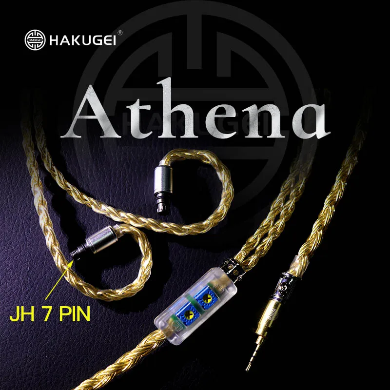 HAKUGEI Athena.JH 7pin низкочастотный диапазон регулирования золота серебра меди смешанный гибрид 4,4 3,5 2,5
HAKUGEI Athena.JH 7pin низкочастотный диапазон регулирования золота серебра меди смешанный гибрид 4,4 3,5 2,5