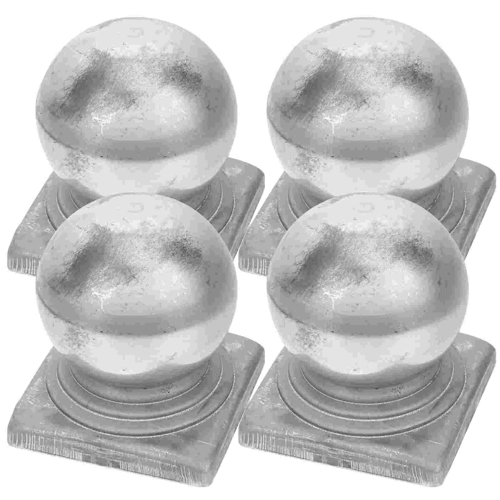 4 Pcs Post Cover Fence Post Accessory Fence Post Caps Guardrail Caps Fence Post Finials
4 Pcs Post Cover Fence Post Accessory Fence Post Caps Guardrail Caps Fence Post Finials