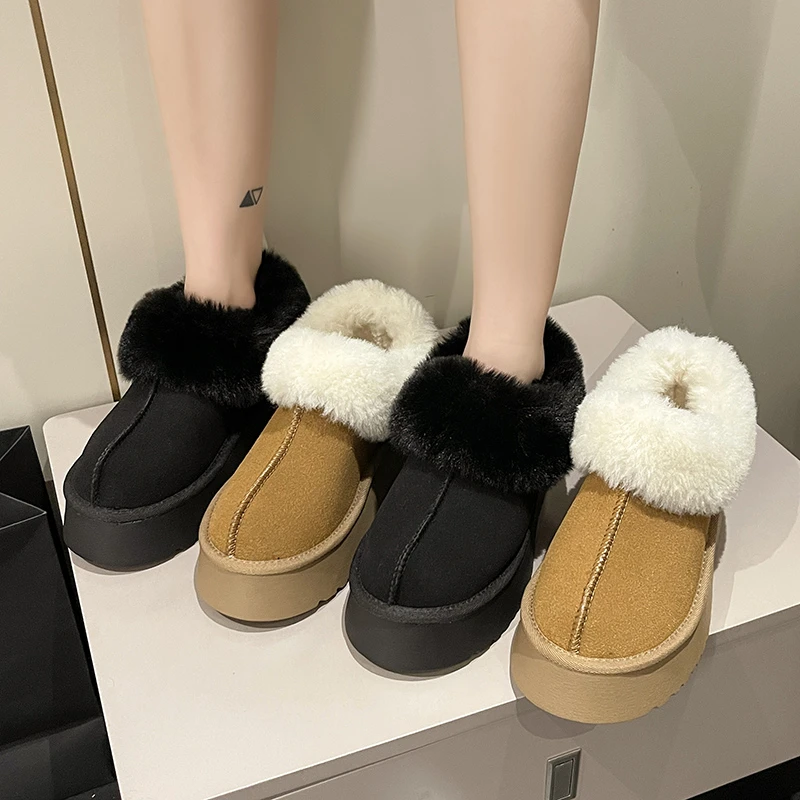 Winter Brand Plush Snow Boots Women's Boots 2022 New Fashion Thick Bottom Casual Suede Fur Warm Snow Boots
Winter Brand Plush Snow Boots Women's Boots 2022 New Fashion Thick Bottom Casual Suede Fur Warm Snow Boots