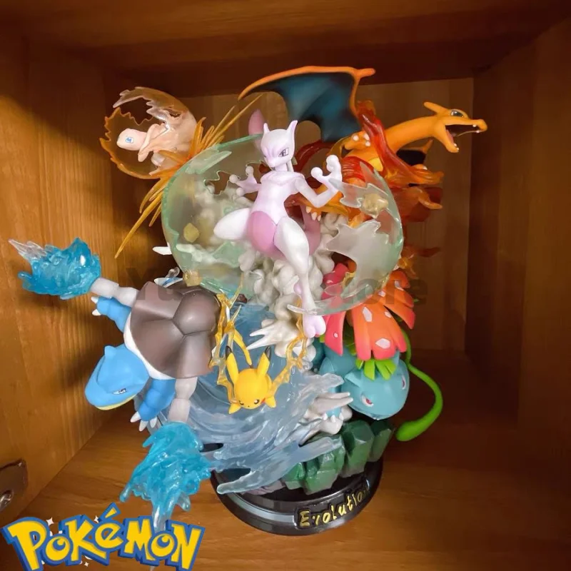 Анимационная супербольшая светящаяся игрушечная фигурка Pokemon Gk Mfc коллекция украшений для дома украшения, Оригинальные подарки
Анимационная супербольшая светящаяся игрушечная фигурка Pokemon Gk Mfc коллекция украшений для дома украшения, Оригинальные подарки