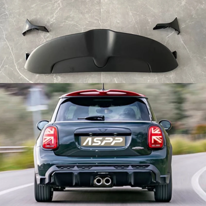 JCW style High Quality Auto Body Part For Mini F55 F56 Automobile Exterior Back Rear Wing Boot Lip Tail Gate Spoiler Empennage 
JCW style High Quality Auto Body Part For Mini F55 F56 Automobile Exterior Back Rear Wing Boot Lip Tail Gate Spoiler Empennage