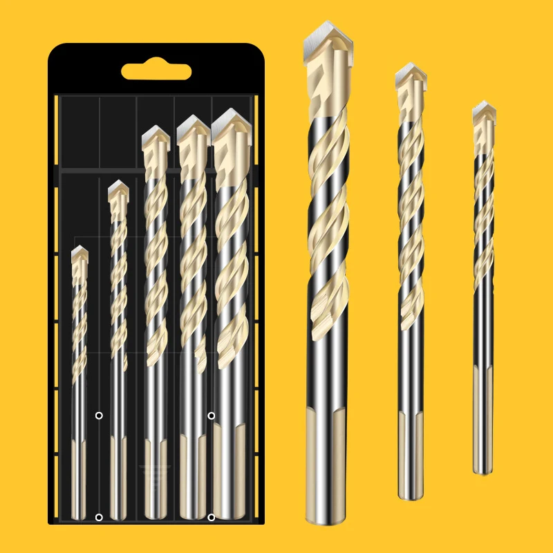 Multi-functional 4/5/6/8/10/12mm Carbide Tipped Drill Triangle Drill Bit Set For Ceramic Tile Concrete Glass Marble With Case
Multi-functional 4/5/6/8/10/12mm Carbide Tipped Drill Triangle Drill Bit Set For Ceramic Tile Concrete Glass Marble With Case