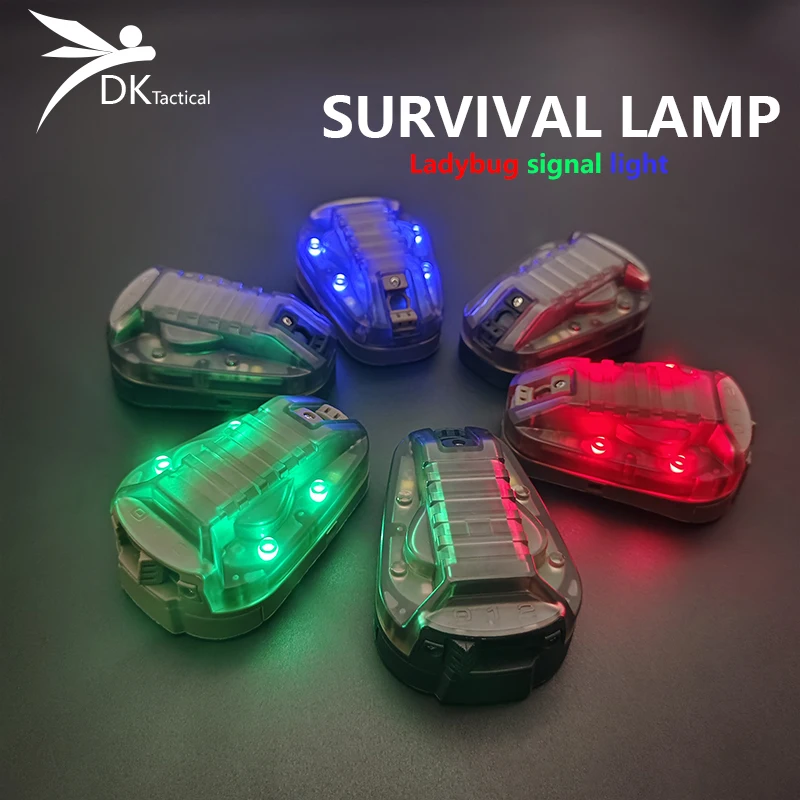 Tactical Helmets Waterproof Ladybird Lamp STA R6 Signal Flash Survival Safety Multipurpose Camping Hunting LED Outdoor Tool
Tactical Helmets Waterproof Ladybird Lamp STA R6 Signal Flash Survival Safety Multipurpose Camping Hunting LED Outdoor Tool