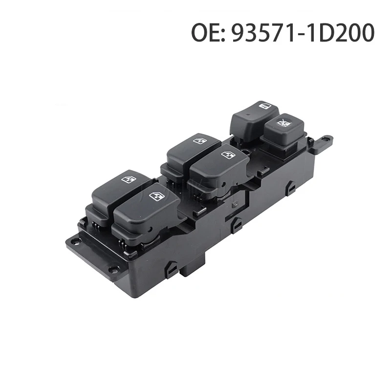 For Hyundai Kia Car Window Regulator Switch Power Window Adjustment Electric Switches 93571-1D200
For Hyundai Kia Car Window Regulator Switch Power Window Adjustment Electric Switches 93571-1D200